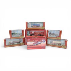 Eight diecast model lorries, comprising limited 1:50 scale Corgi Hauliers of Renown CC1283...