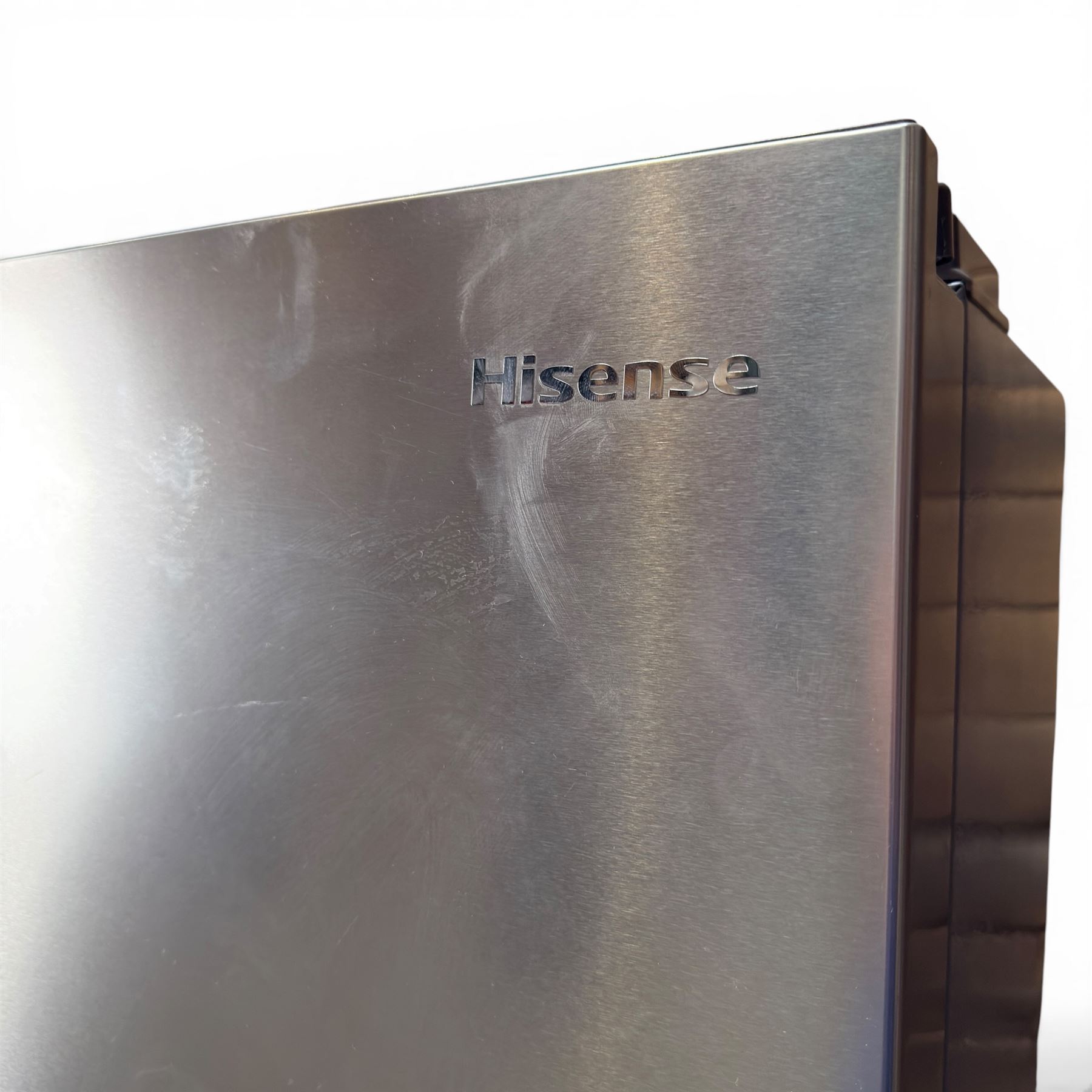 Hisense American style fridge freezer, fitted with double fridge doors and two freezer drawers, model no.  BCD-454WP2NF1R1/HC4