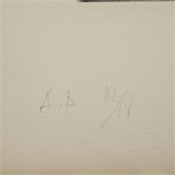 Robyn Denny (British 1930-2014): 'Graffiti 25', etching signed titled dated '77 and numbered AP III/IV in pencil 55cm x 41cm (unframed)