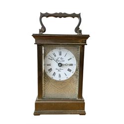 French -  brass cased 20th century  8-da