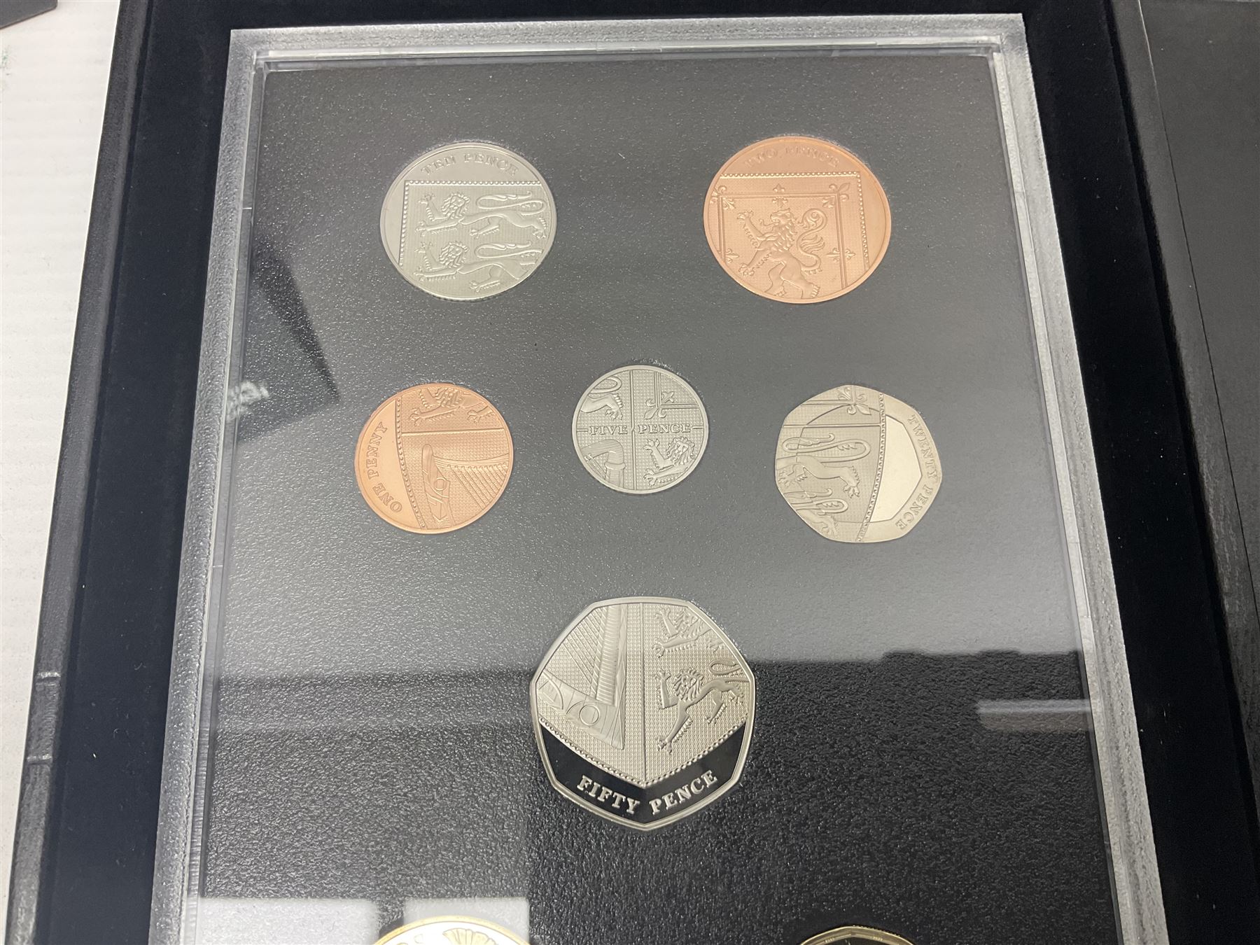 The Royal Mint United Kingdom 2020 proof coin set collector edition, cased with certificate