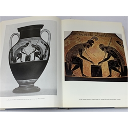  Arias P.E. & Hirmer Max: A History of Greek Vase Painting. 1962. Tipped-in colour plates and monochrome illustrations. Dusjacket.  