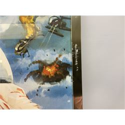 Helicopter Spies - Man from Uncle poster, framed and glazed, overall H79cm L104cm