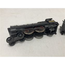 ‘00’ gauge - three kit built locomotive and tenders comprising Class D21 4-4-0 no.1242 finished in NER black with LNER tender; Class C4 4-4-2 no.5262 finished in LNER black; Coal Engines Class 0-6-0 no.2408 finished in black with Millholme Models LNER tender (3) 