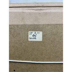 John Freeman (British 1942-): 'Cas Concos' Spain, watercolour signed titled and dated '85, 24cm x 23cm