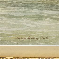 Michael Anthony Clark (20th century): Beverley Minster and Hull Docks, pair of watercolours signed 20cm x 27cm (2)