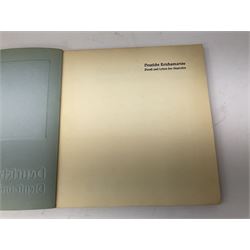 General De Fonclare: L'Armee Francaise A Travers Les Ages - L'Infanterie. Paris 1930. Hand coloured plates. Original card binding loose in later folder; Chaperon Eugene: Le Soldat Francais. Paris Ndc1895; and Deutsche Reichsmarine Dienst Und Leben Der Matrosen cigarette card album c1936 (3)