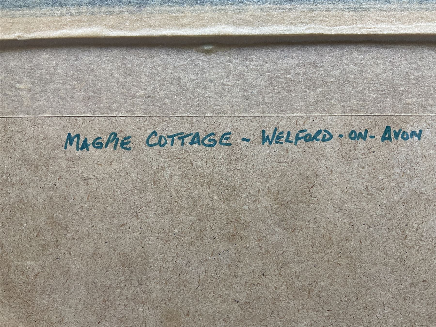 Sidney Valentine Gardner (Staithes Group 1869-1957): 'Magpie Cottage Welford on Avon', watercolour signed, titled verso 24cm x 34cm
