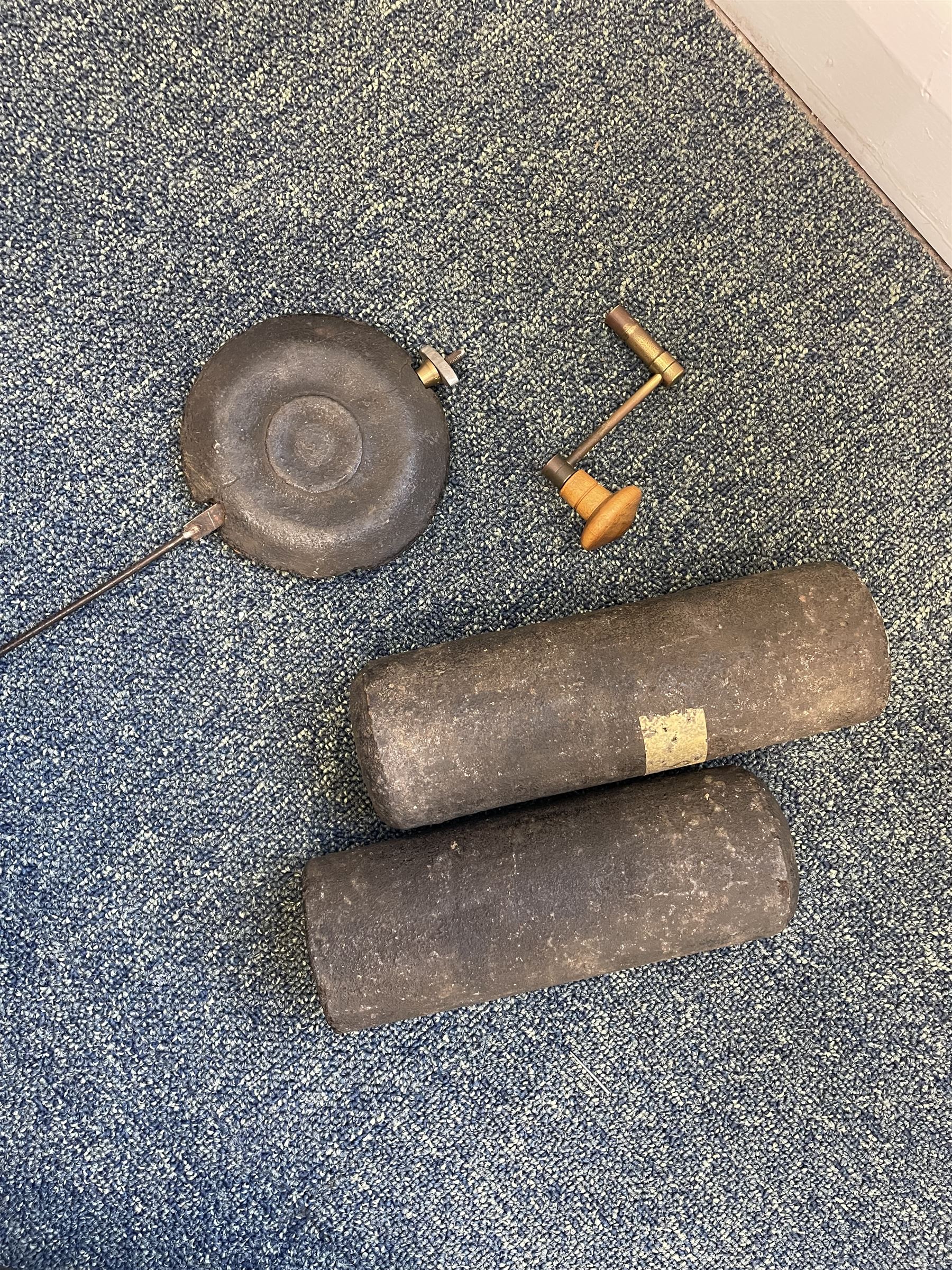 An oak and mahogany longcase clock by William Hewson, Lincoln c 1860, with a swans neck pediment, ball and spire finials and brass paterae, break arch hood door flanked by reeded pilasters with brass capitals, oak trunk with canted corners and a short oak door with mahogany crossbanding, conforming plinth with applied skirting, fully painted dial with Roman numerals, minute track and subsidiary seconds dial, matching brass stamped hands and winding collets, depiction of a  sportsman to the break arch and corresponding game birds to the spandrels, dial pinned directly to an eight-day rack striking movement with a recoil anchor escapement, striking the hours on a bell. Original casemakers label pasted to the inside of the case 