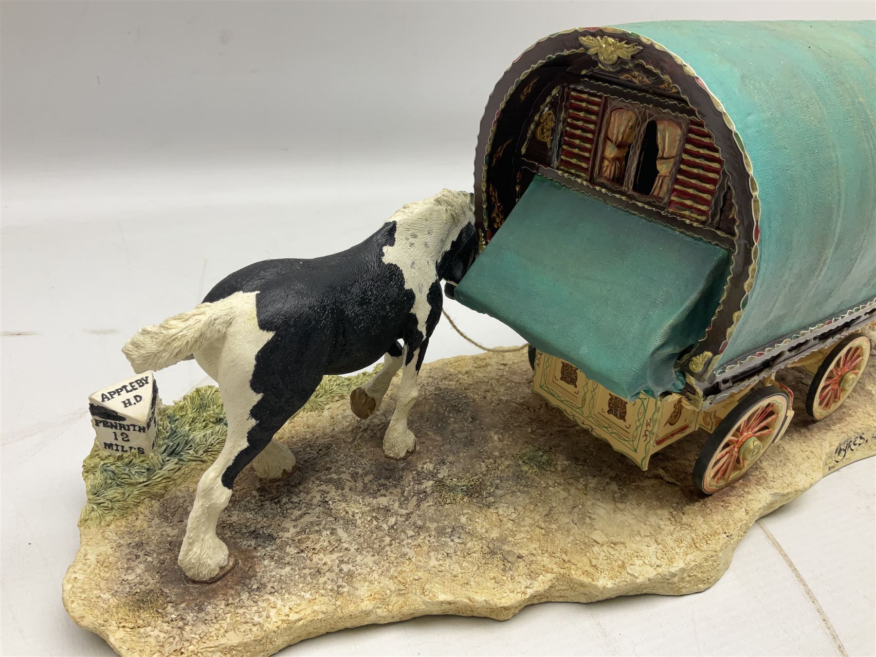 Border Fine Arts, Arriving at Appleby Fair,  B0402 by Ray Ayres, L52cm