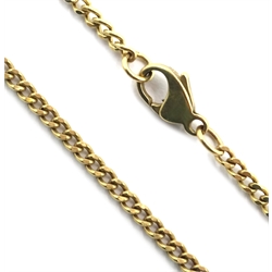  Gold chain necklace, hallmarked 9ct, approx 5.6gm  