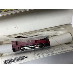 Wrenn '00' gauge - five Class R1 0-6-0 tank locomotives - No.7420 in LMS Red; No.31337 in BR Black; No.31340 in BR Malachite Green; No.1127 in Southern Green; all in boxes with instructions; and No.1127 in Southern Green; in associated Wrenn box (5)