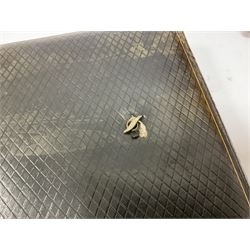 No 2 model Ellams Duplicator Ban Tam, together with a leather bound photo album and a 'Wills's cigarette card Album' full of cigarette cards