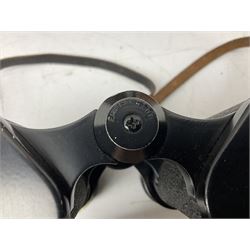 Eight cased pairs of binoculars, to include Noctovist Mk II 8x30, Prinz 8x30, Steiner Bayreuth 8x30, Springfield H.F.P 8x26 etc