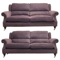 Parker Knoll - pair of large two-seat so