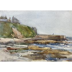 William Ednie Rough (Scottish 1892-1935): On the Coast of Scotland, watercolour signed 25cm x 35cm