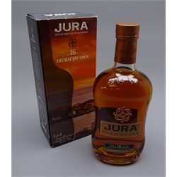  Jura Single Malt Scotch Whisky, aged 16 years, Diurach's Own, 70cl 40%vol, in carton, 1btl  