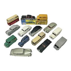 Dinky/Corgi - Dinky Bedford 10cwt Van ‘Kodak’ no.480, boxed; Corgi Bentley Continental Sports Saloon no.224 in replica box; along with further loose, playworn and repainted models to include Dinky Rolls-Royce Silver Wraith and Phantom V models etc 