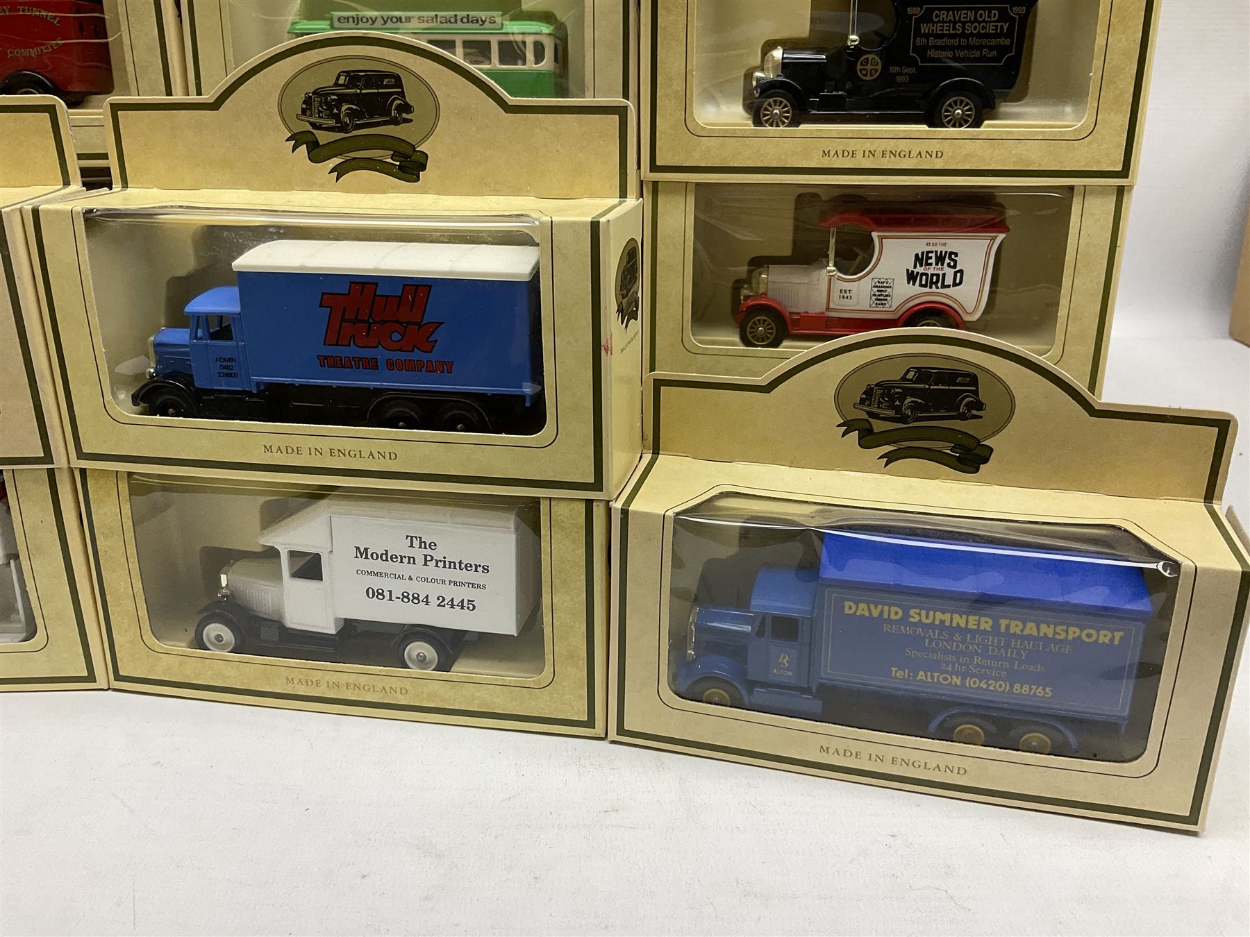 Fifty-five Lledo/ Days Gone Promotional die-cast models, all boxed (55)