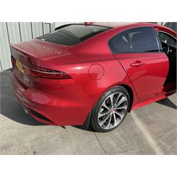 X2 GTS - JAGUAR XE SALOON - 2.0 R-Dynamic HSE 4dr, Automatic ONLY 800 miles

Year: 2019, June
Colour: Firenze Red
Mileage: 800 miles only
Fuel: Petrol
Reg: X2 GTS

As new, with cherished plate, instructions for sale from a local estate.
Buyers premium 10% plus VAT (12% inc.)