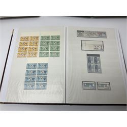 Thematic stamp collection relating to satellites, telecommunications and space from various Countries including Angola, Antigua, Ascension, Australia, Bahamas Barbados, Bhutan, British Virgin Islands, Denmark, Ecuador, Israel etc, a mint and used collection housed in three stockbooks