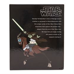 Four Gentle Giant Star Wars Maquettes, comprising The Clone Wars Bossk, Anakin Skywalker and Yoda on Kybuck and an animated Darth Vader, all boxed