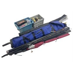 Fishing equipment, comprising reels to i