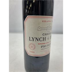 Chateau Lynch Bages, 2000, Grand Cru Classe Pauillac, 750ml, 13% vol 
