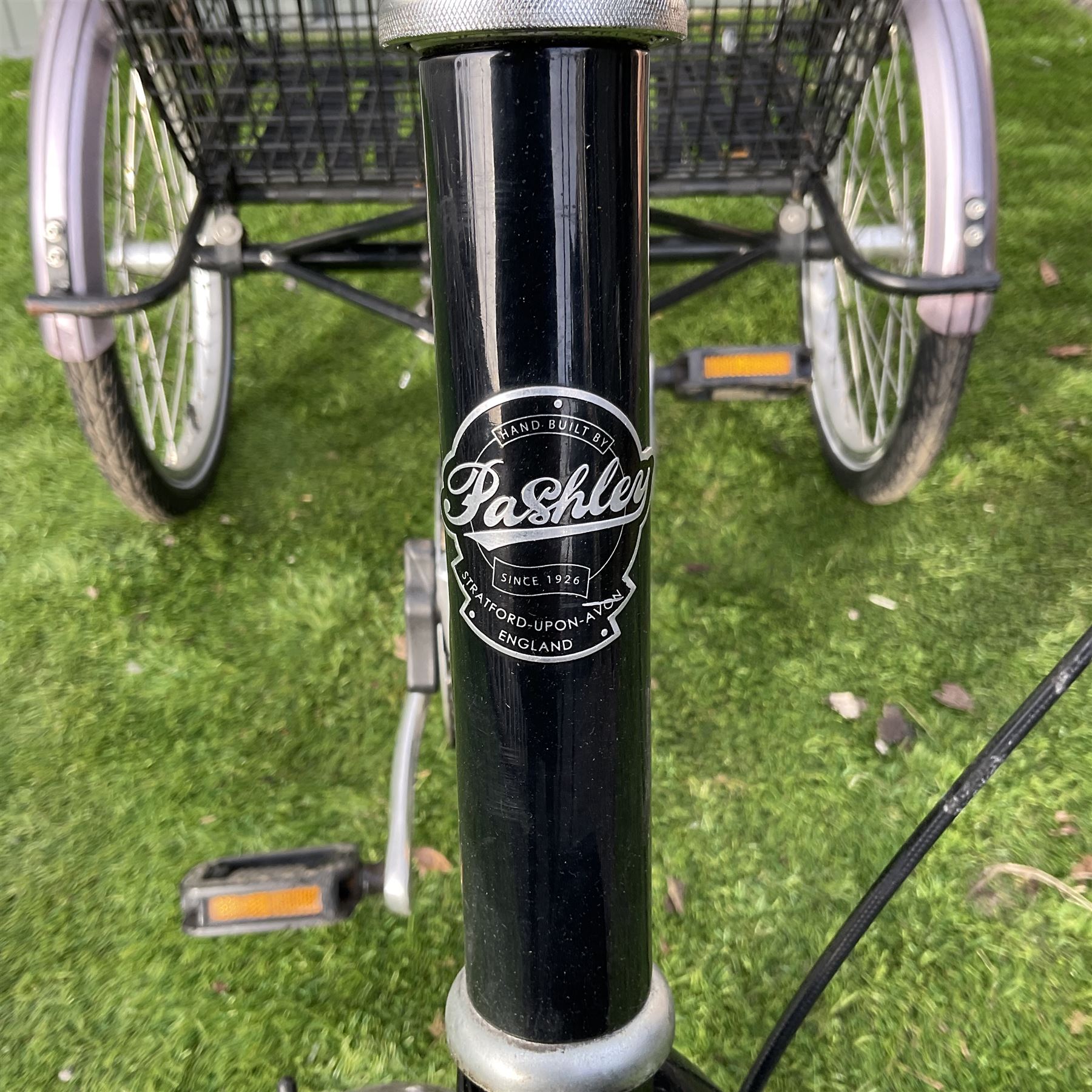 Pashley Tri-1 foldable tricycle with back storage, 7 speed - THIS LOT IS TO BE COLLECTED BY APPOINTMENT FROM DUGGLEBY STORAGE, GREAT HILL, EASTFIELD, SCARBOROUGH, YO11 3TX