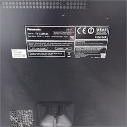 Panasonic TX-L42E6BK 42 inch flatscreen TV with Samsung soundbar