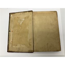 Hargrove Wm.: History and Description of the Ancient City of York. 1818. York Wm. Alexander. Two volumes in three. Disbound and incomplete.