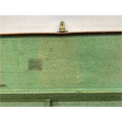 Canvas and leather bound shotgun case, up to 30.5” barrels