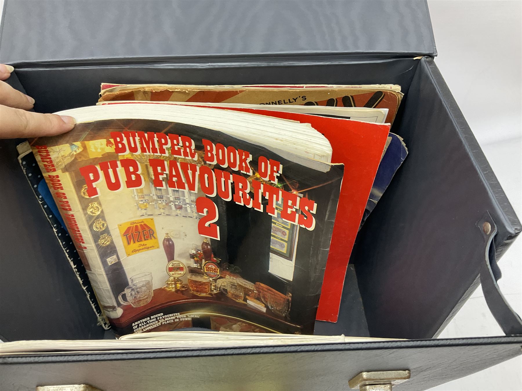 Sony PS1X310BT record player with original 2019 invoice; and quantity of sheet music in carrying case 