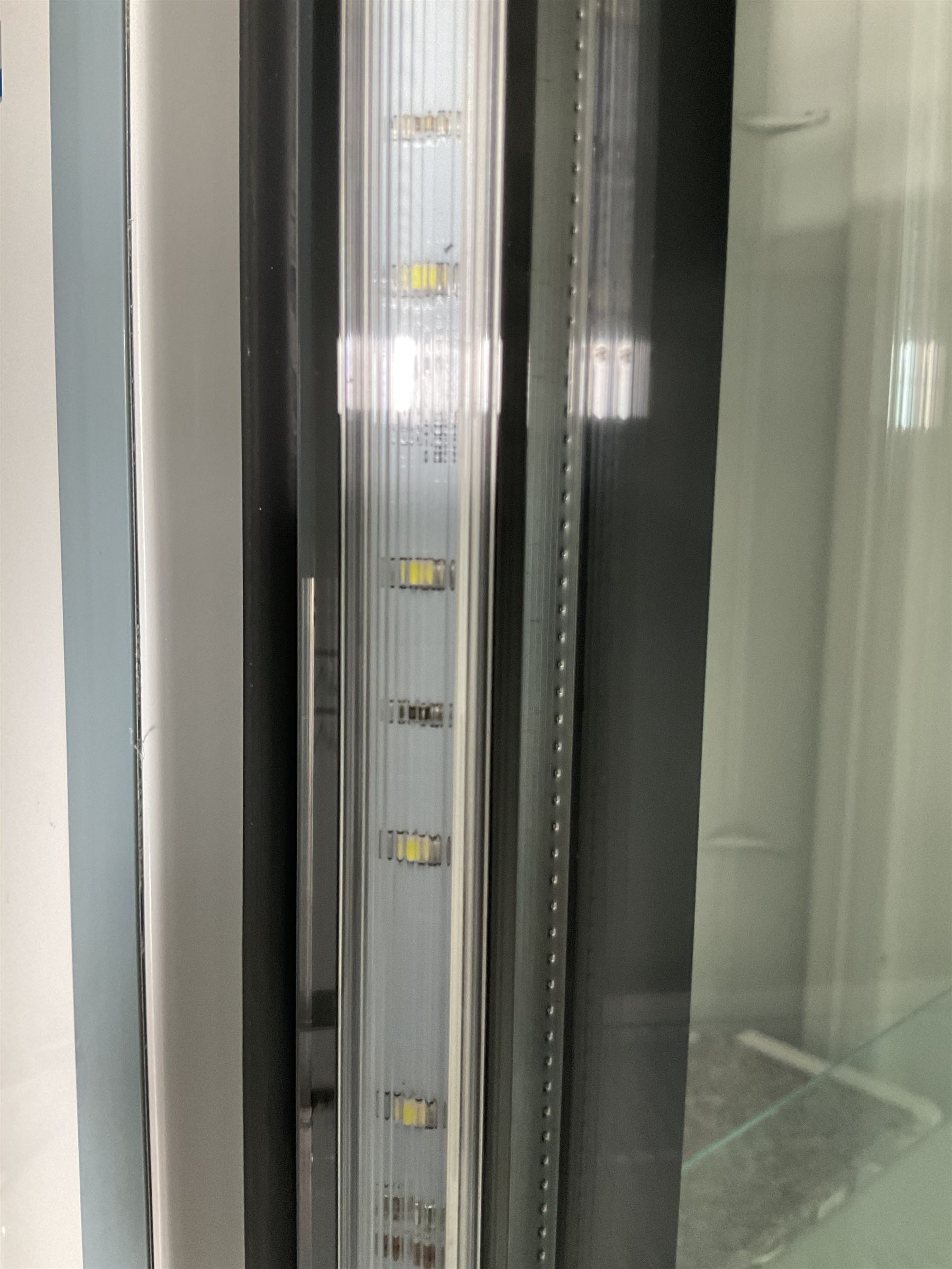 TEFCOLD NC5000G double commercial fridge, with shelves, (three months old, with little use) - THIS LOT IS TO BE COLLECTED BY APPOINTMENT FROM DUGGLEBY STORAGE, GREAT HILL, EASTFIELD, SCARBOROUGH, YO11 3TX
