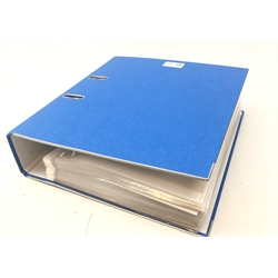  Modern loose leaf album containing large quantity of invoices, receipts, letters and other paper ephemera 1955-91 including Doulton & Co Ltd, Maple & Co, Hoover Ltd, Mappin & Webb, Kenwood Manufacturing Co Ltd etc  