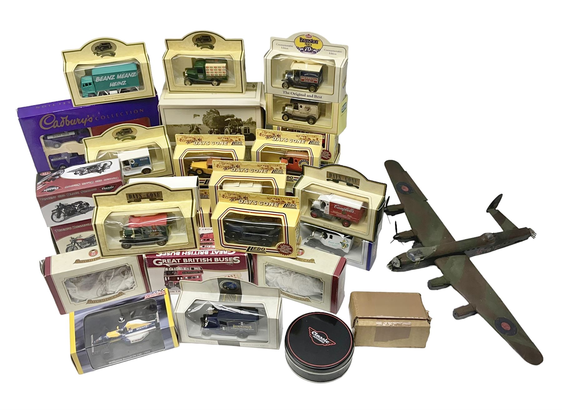 Collection of Diecast models, including examples from Lledo, Majorette, Crown and Blackwell etc 
