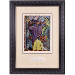 Edward Harris Wolfe (South African 1897-1982): 'Song of Songs', set of twelve limited edition lithographs on silvered paper each signed and numbered 228/250 in pencil, 36cm x 26cm, in matching frames (12)