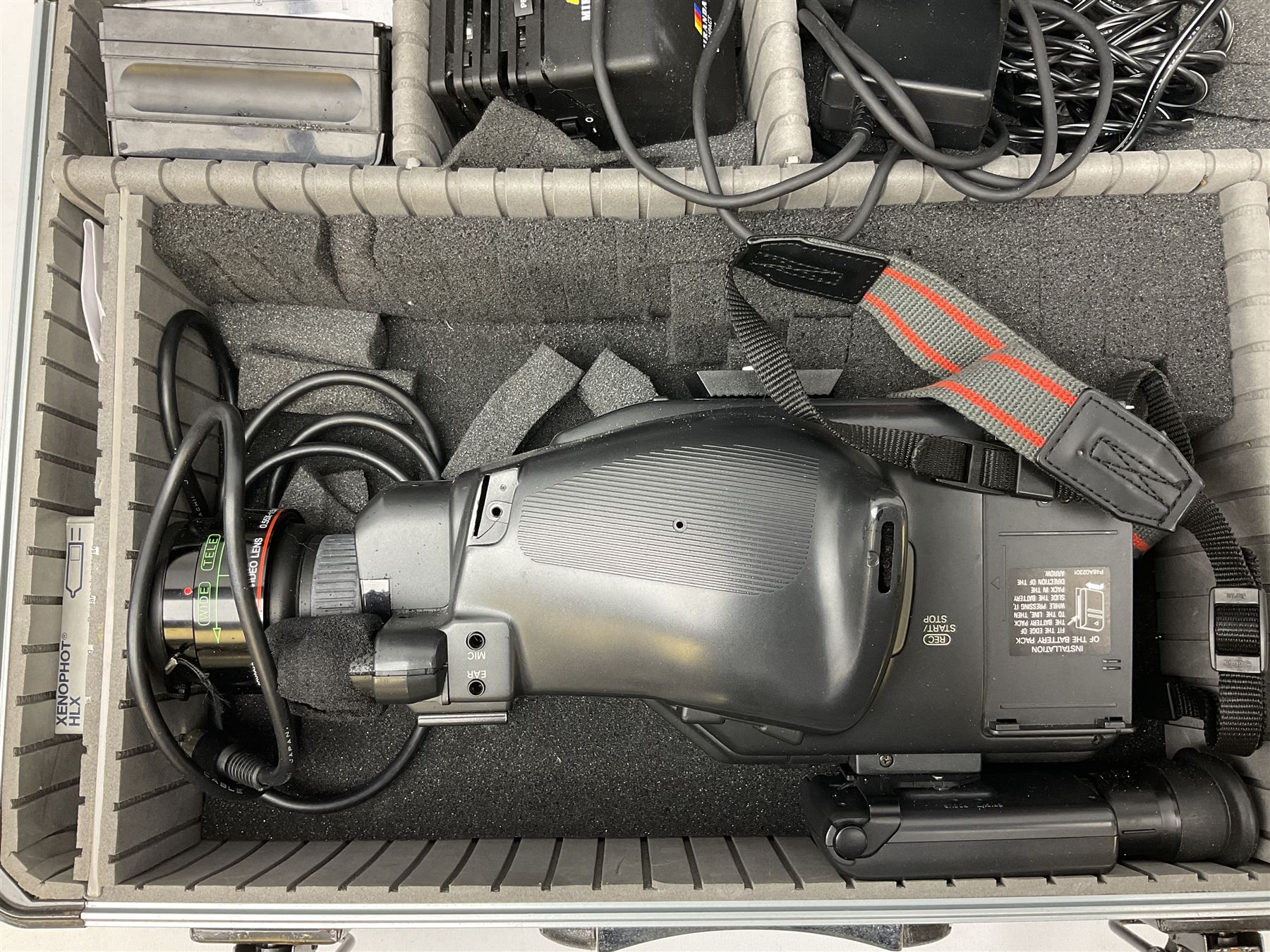 Magic lantern together with Sanyo VM-D66P video camera in flight case