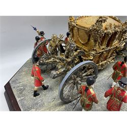 Border Fine Arts The Coronation 1953, model No. B0810, and sculpted by Ray Ayres, limited edition 150/350, with original box and certificate, L70cm  