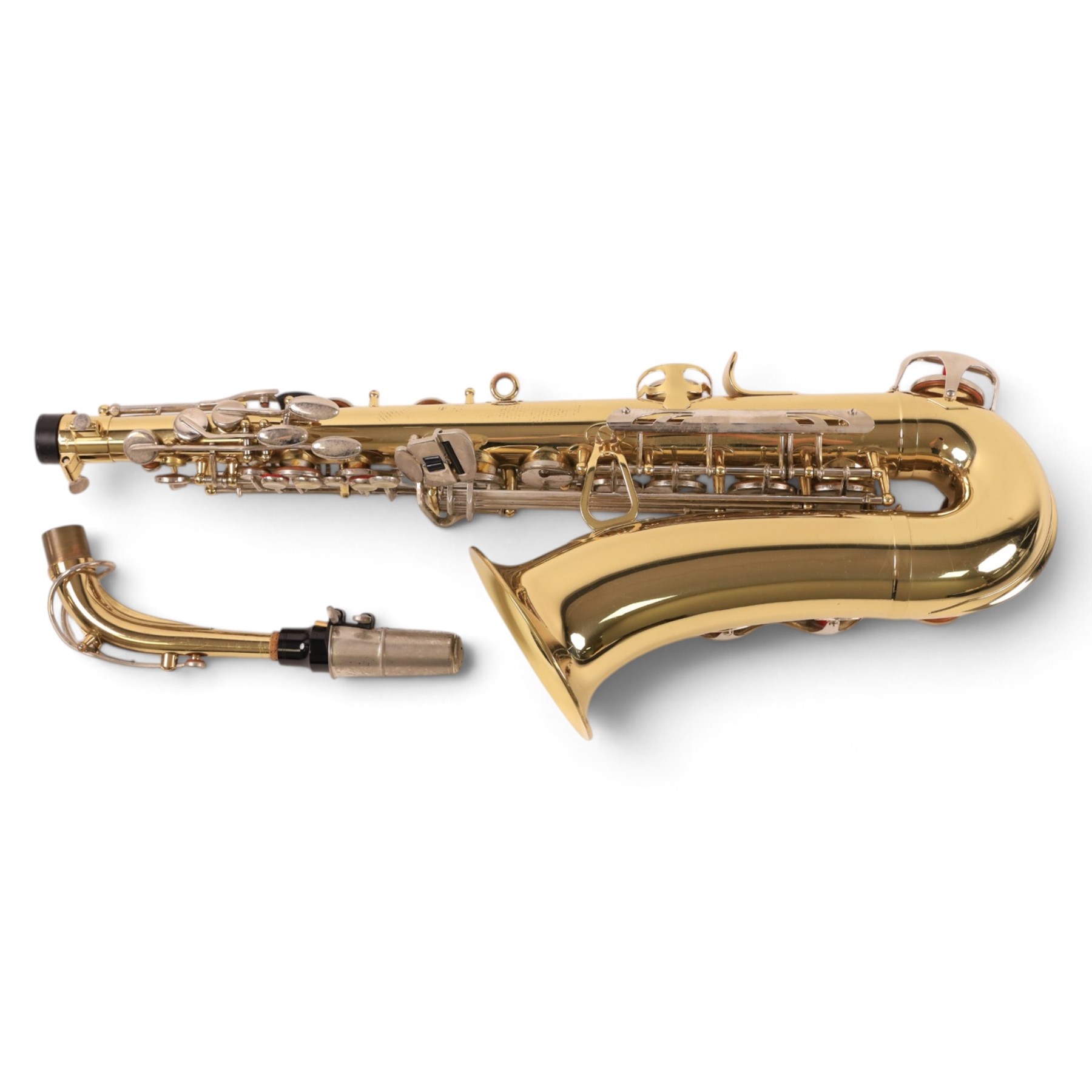 Boosey & Hawkes B&H 400 alto saxophone, serial no. 315050, in hard carry case