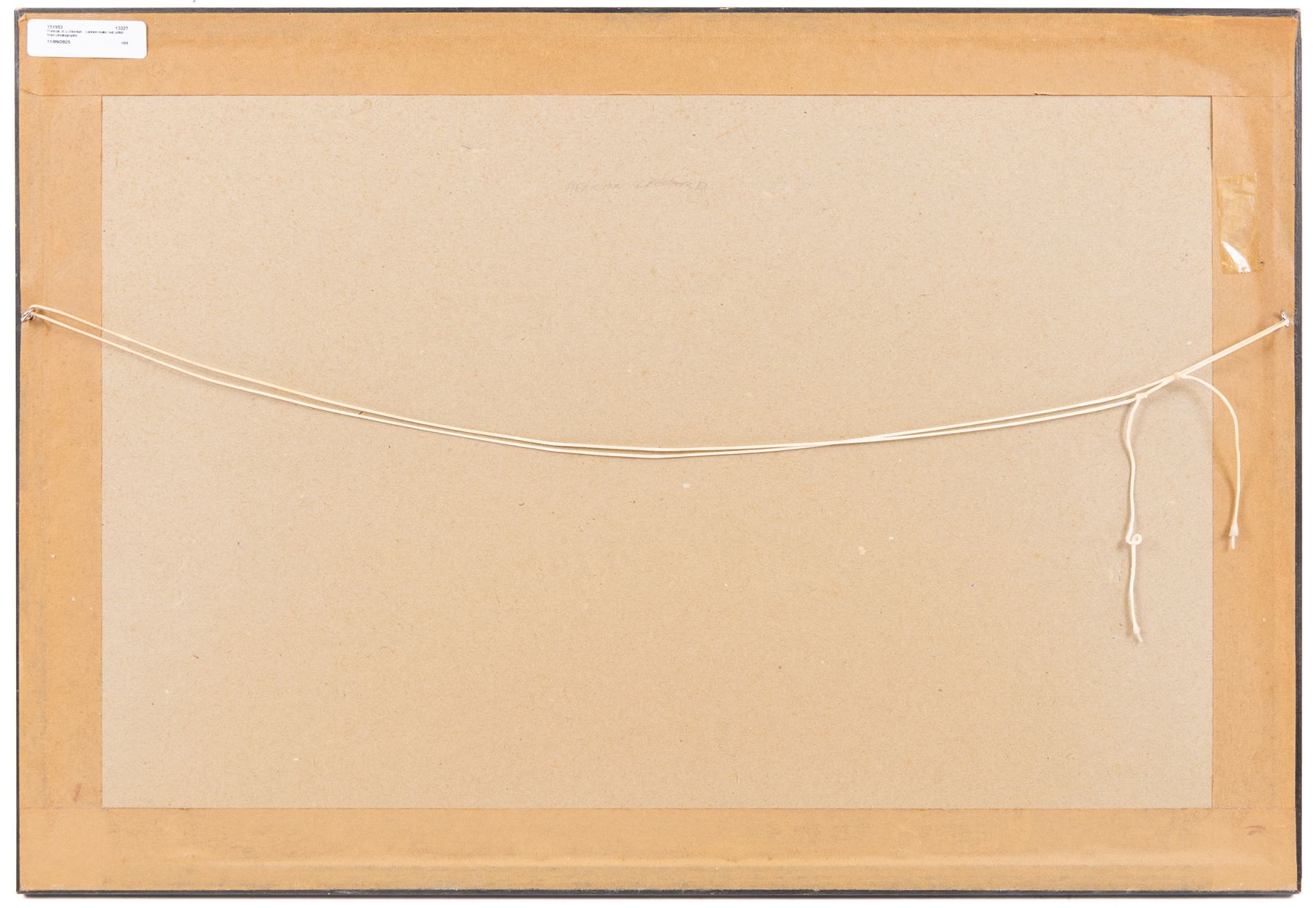 Elaine C Geall (British 1976-): 'African Leopard' and 'Patient Observer - Tawny Owl', acrylic on paper signed, titled verso 29cm x 48cm and 53cm x 35cm (2)