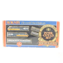 Three Hornby '00' gauge Inter-City train sets, comprising two R546 examples and one R541 example, boxed