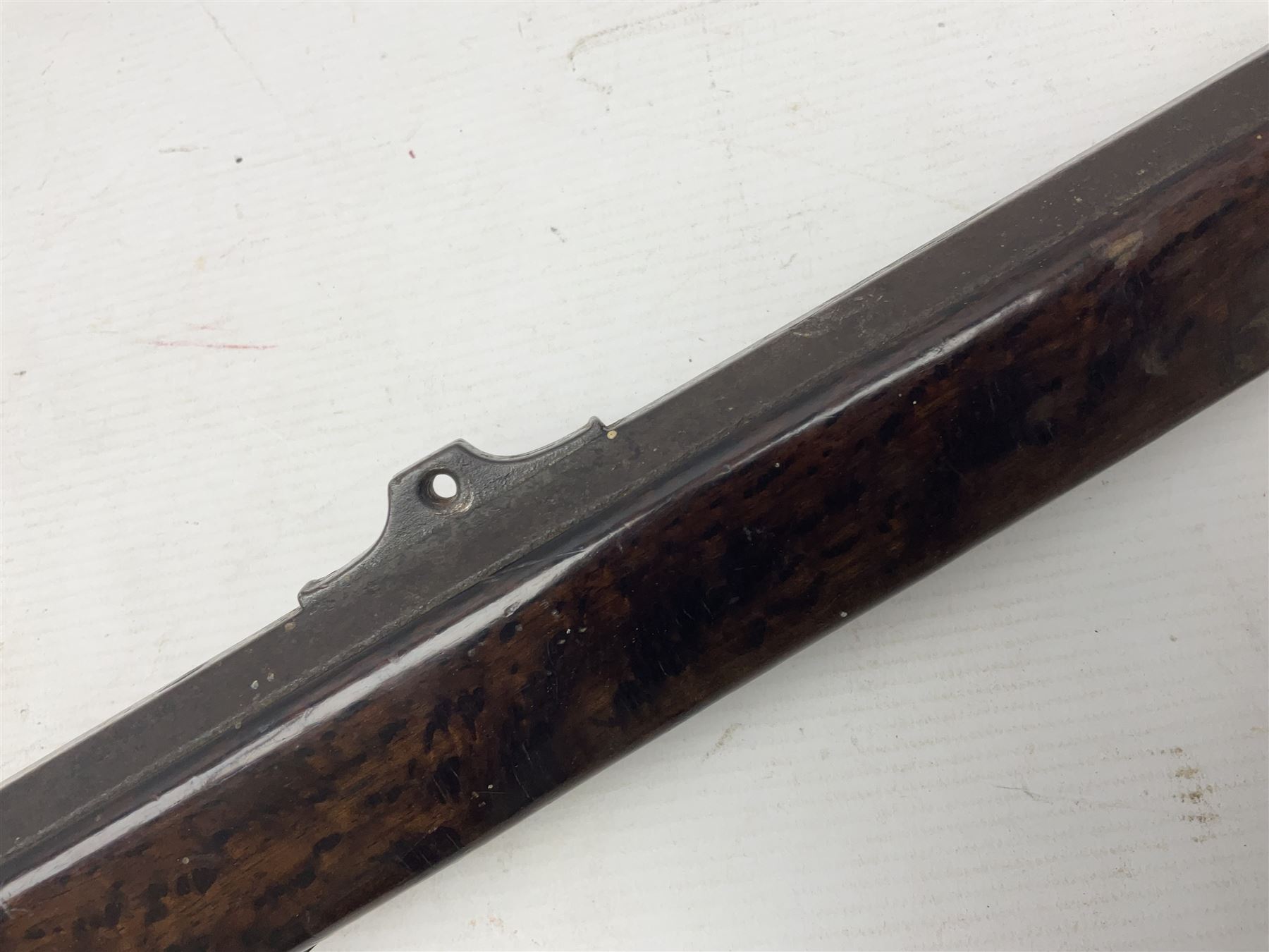 Japanese matchlock musket approximately .45 cal., Edo period (1603-1868), the 66cm(26