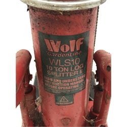  Wolf WLS10 ten ton log splitter II, H108cm  