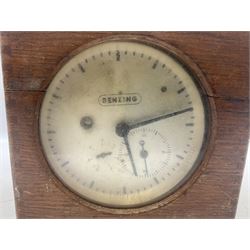 A 20th century Benzing Racing Pidgeon timing clock.
