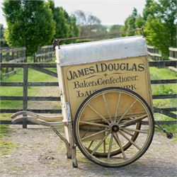 James I. Douglas, Baker & Confectioner, Laurencekirk Hand Drawn Delivery Cart

An attrac...