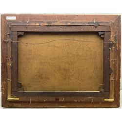 Reginald Grange Brundrit RA ROI (British 1883-1960): The River Wharfe at Loup Scar near Grassington, oil on canvas signed c.1924, 45cm x 60cm 
Provenance: en plein air preliminary study for a larger work dated 1924 hanging in the Cartwright Hall, Lister Park, Bradford