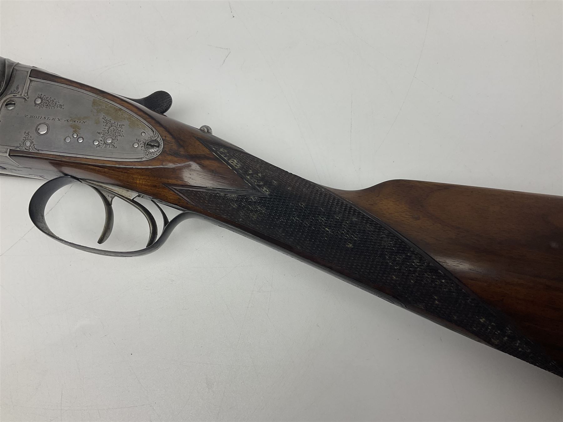 SHOTGUN CERTIFICATE REQUIRED: Thomas Horsley & Son York 12-bore by 2.5