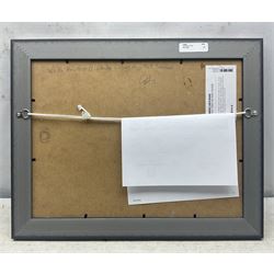 George Drury (British 1950-): 'White Heather II Leads Lulworth - 1927 Season', oil on board signed, titled verso 28cm x 38cm 