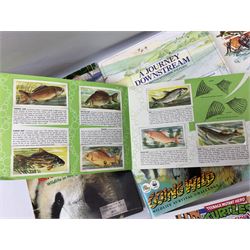 Quantity of Brooke Bond Picture Cards, to include a journey downstream, Olympic greats, History of Aviation, Fresh Water Fish etc  